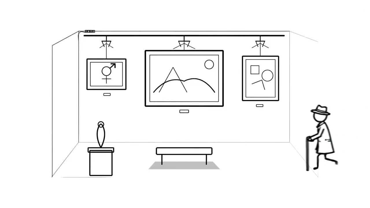Minimalistic design illustrations gallery image
