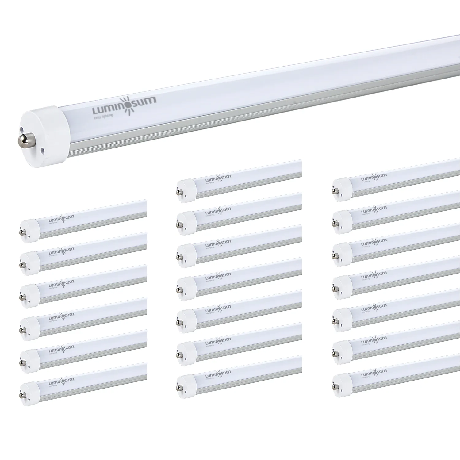 8 Ft LED Tube Lights 20-Pack
