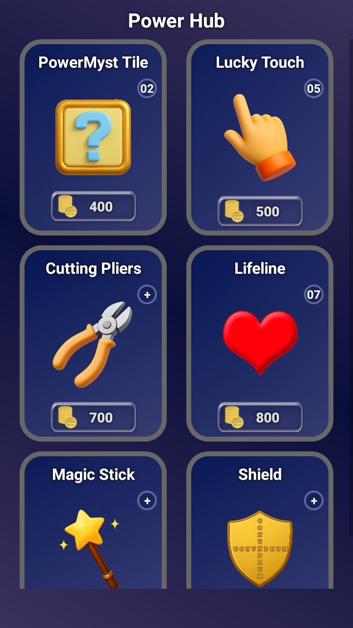 CONUNDRUM - Screenshot 2 showing product features and functionality