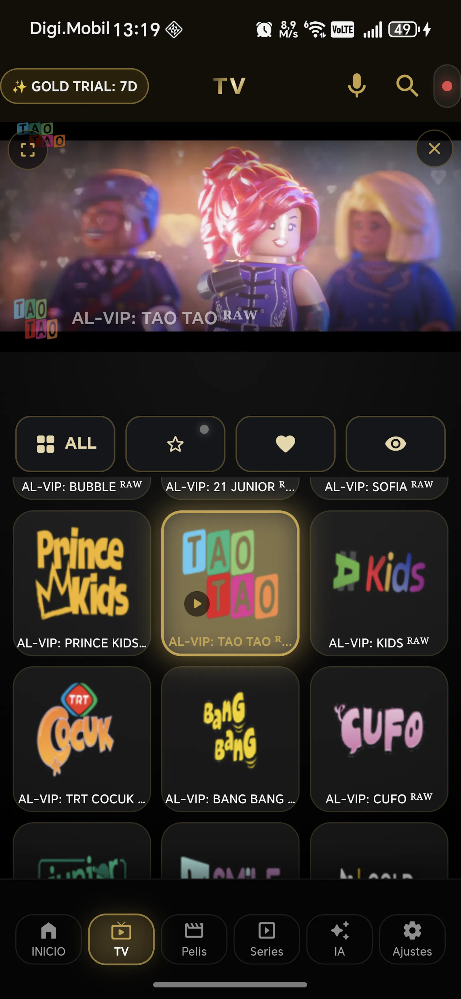 IA Player TV Gold screenshot 7