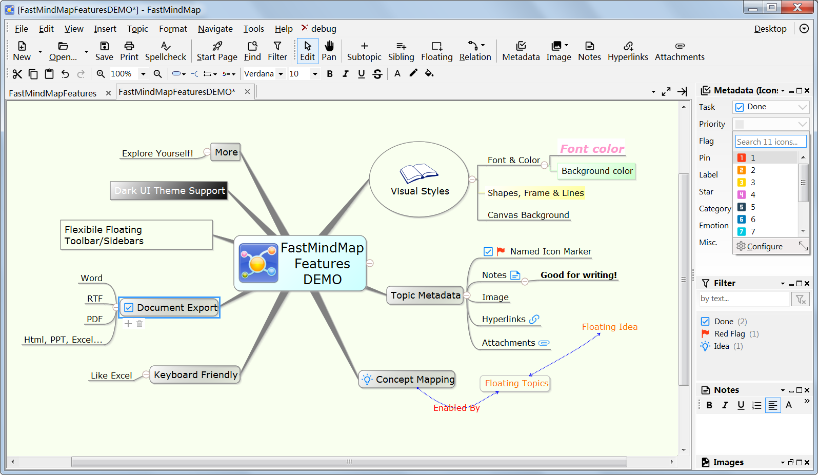 FastMindmap media 5