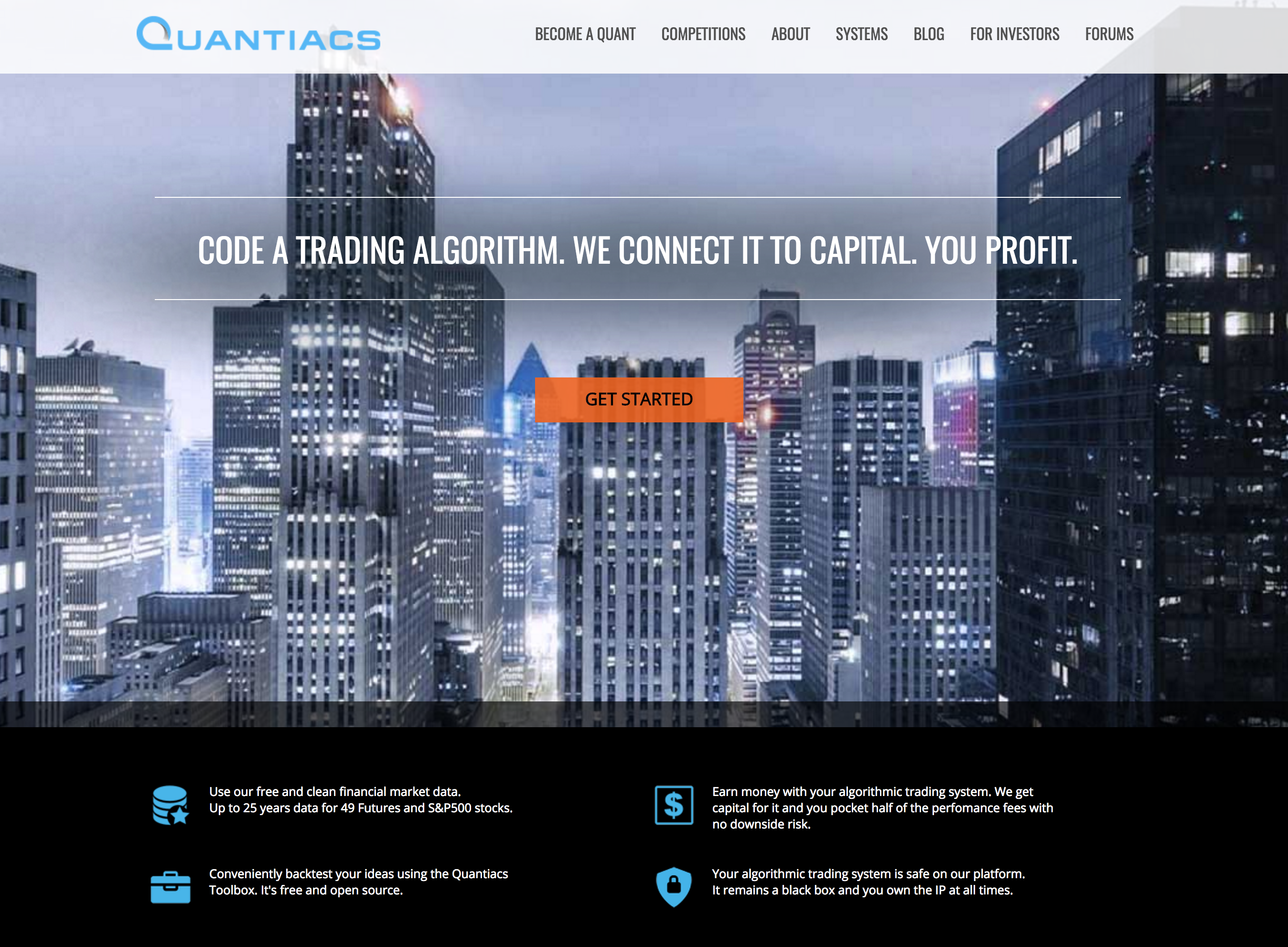 Quantiacs gallery image