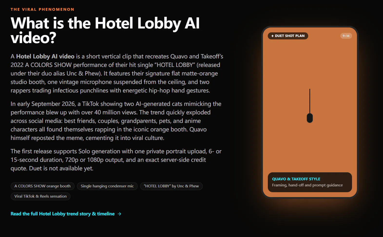 Hotel Lobby AI Video Generator gallery image