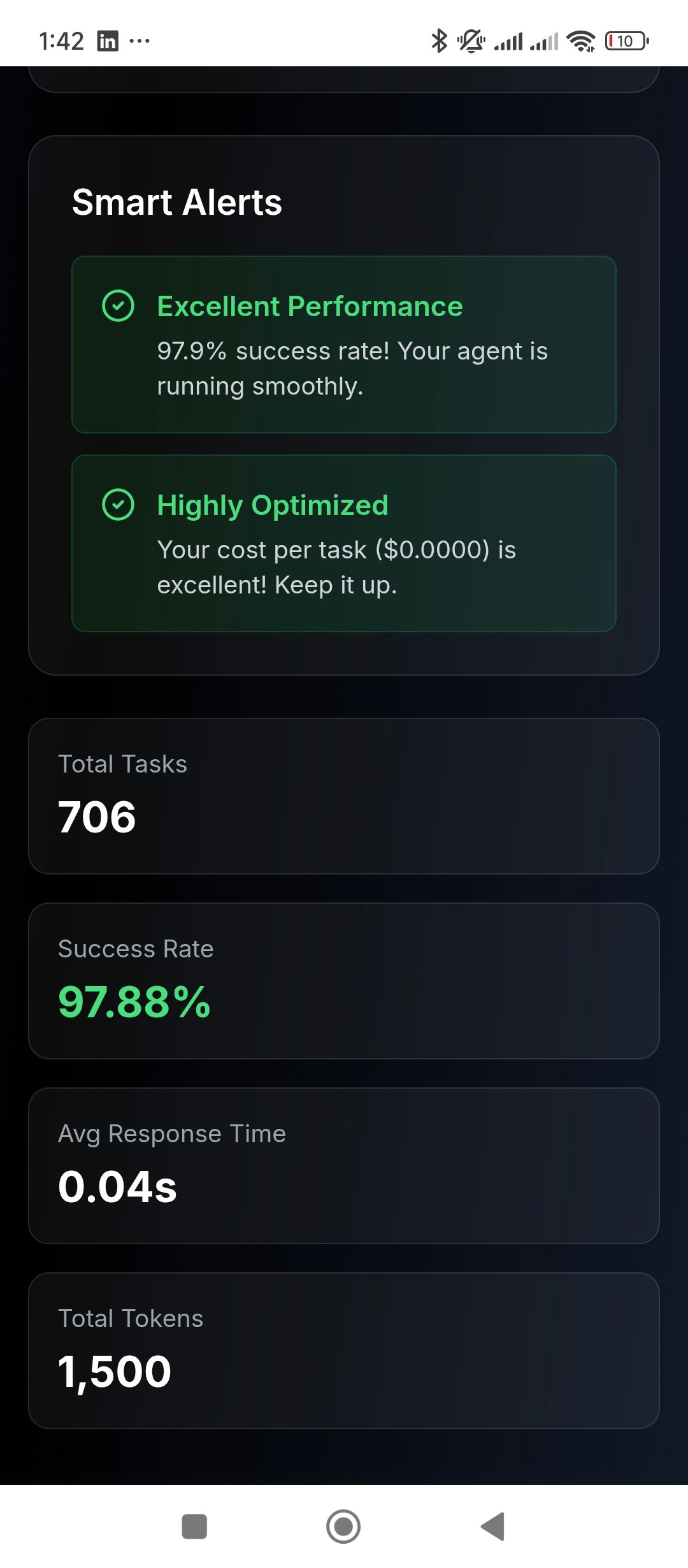 AgentMonitor - Main product screenshot demonstrating key features and user interface