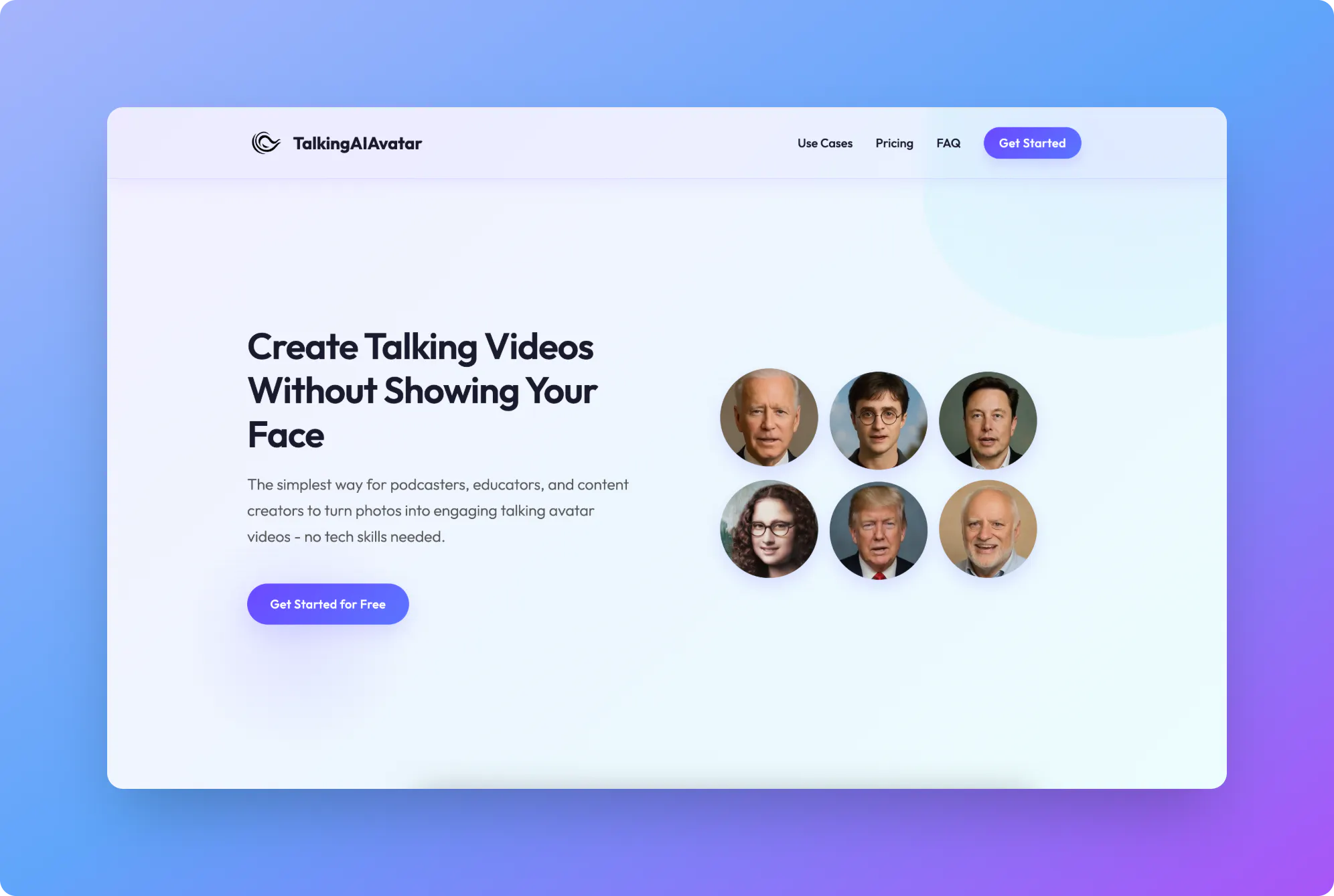 Talking AI Avatar gallery image