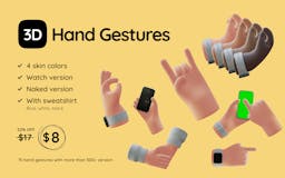 3D Hand Gestures media 1