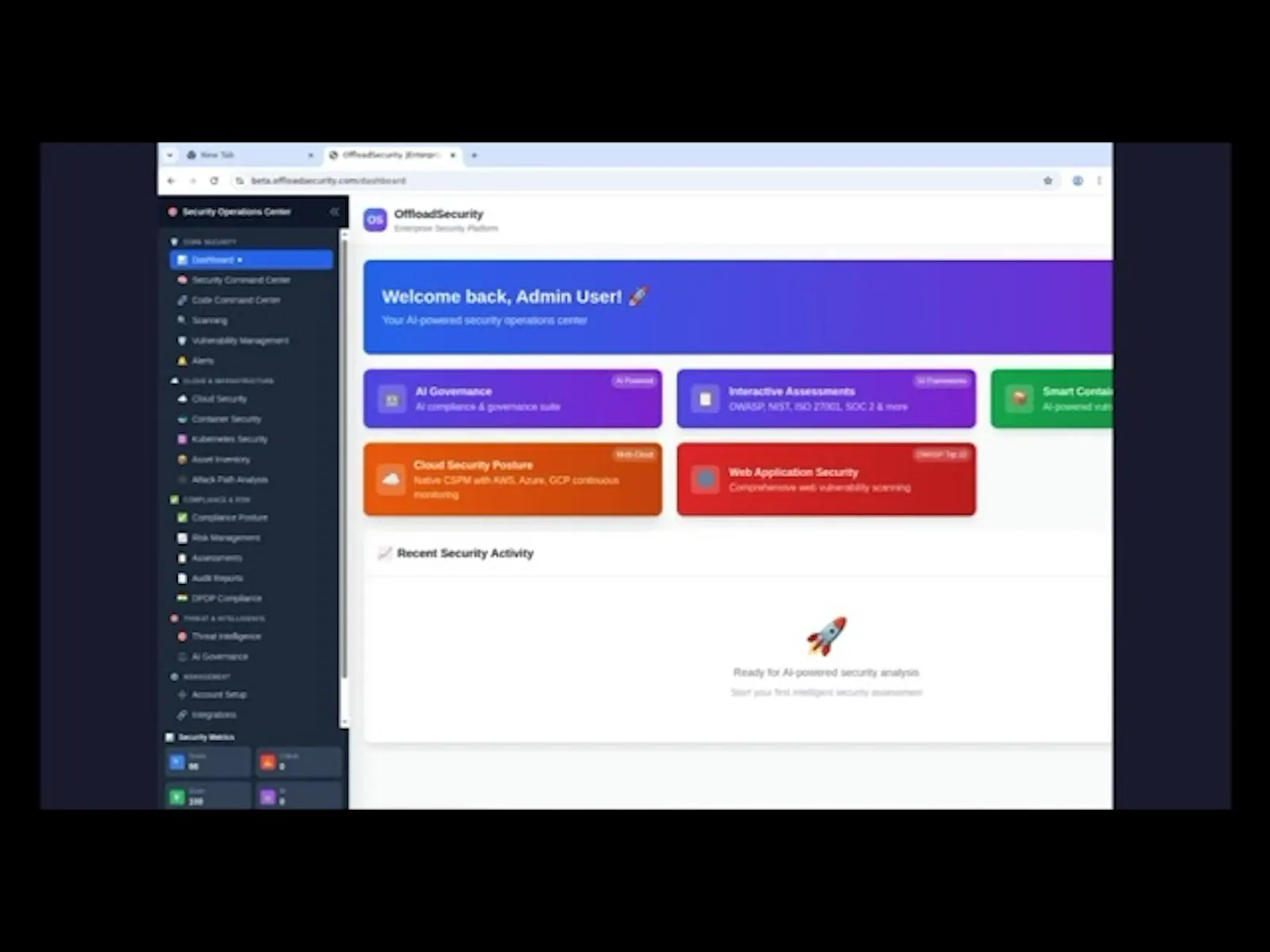 Offload Security screenshot 1 (video preview)