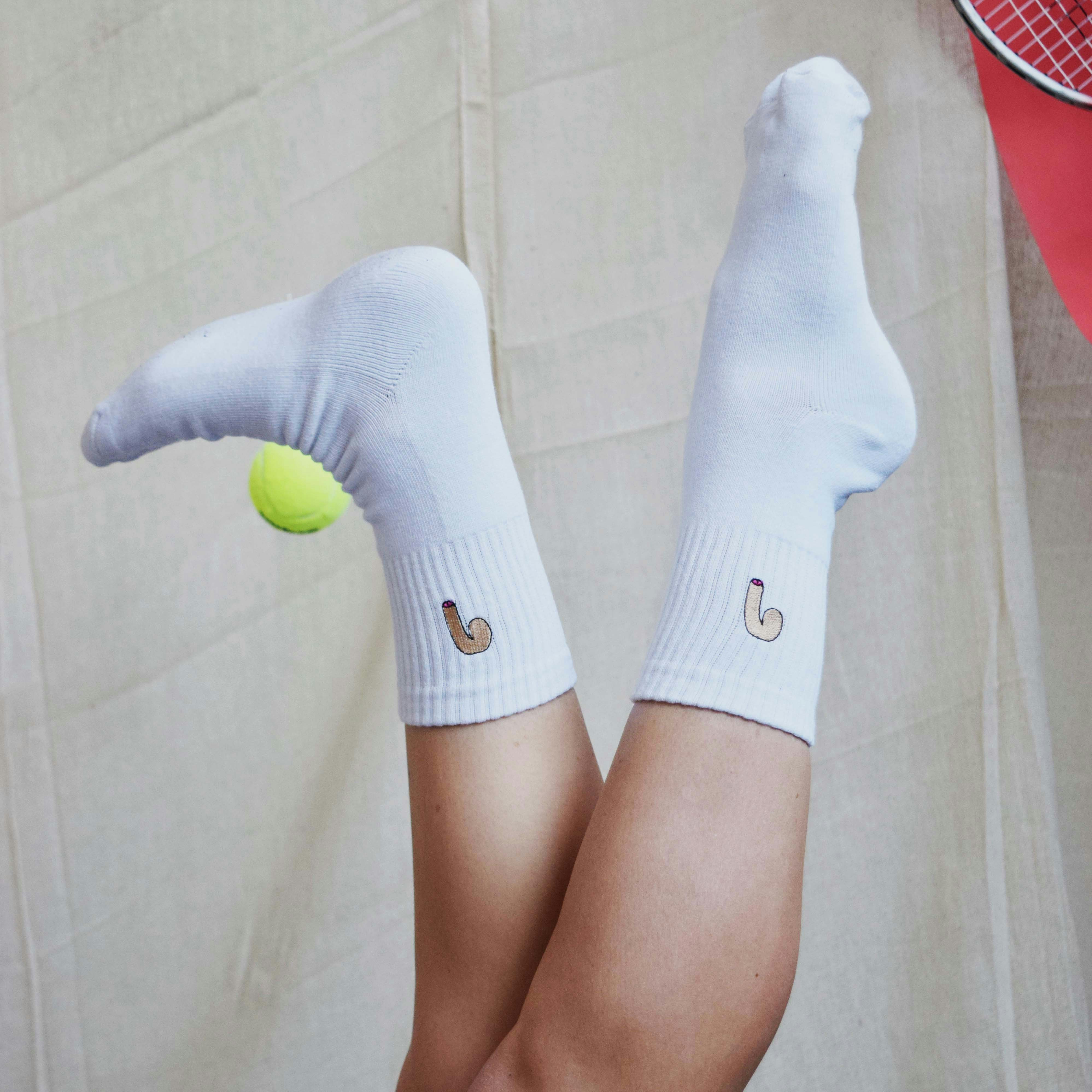 Socks with a cock on gallery image