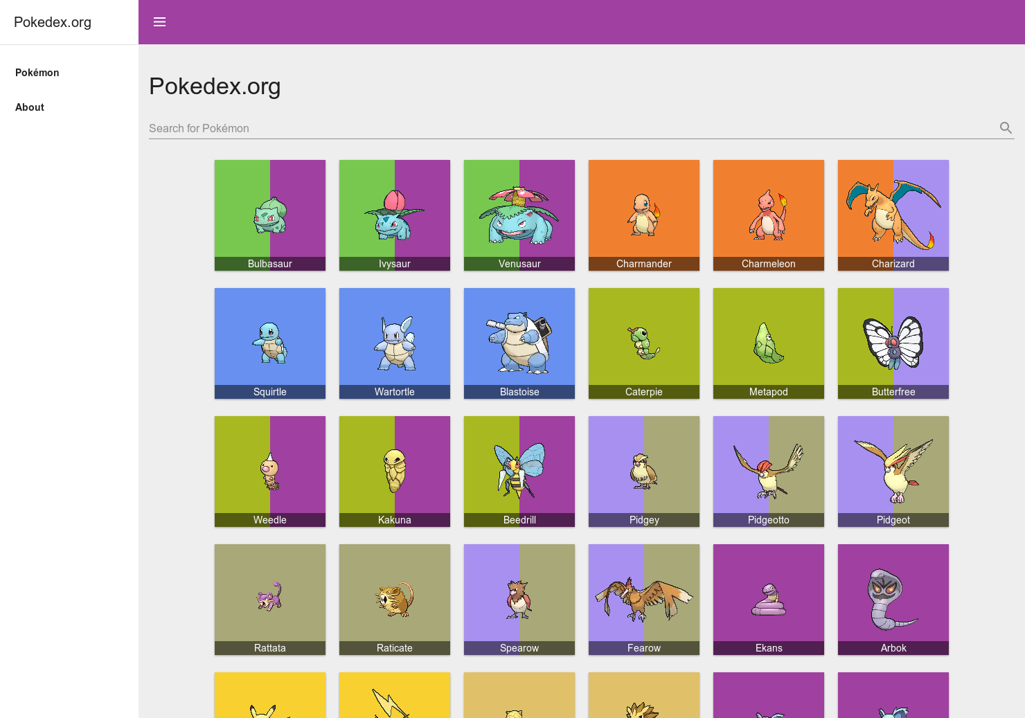 Pokedex gallery image