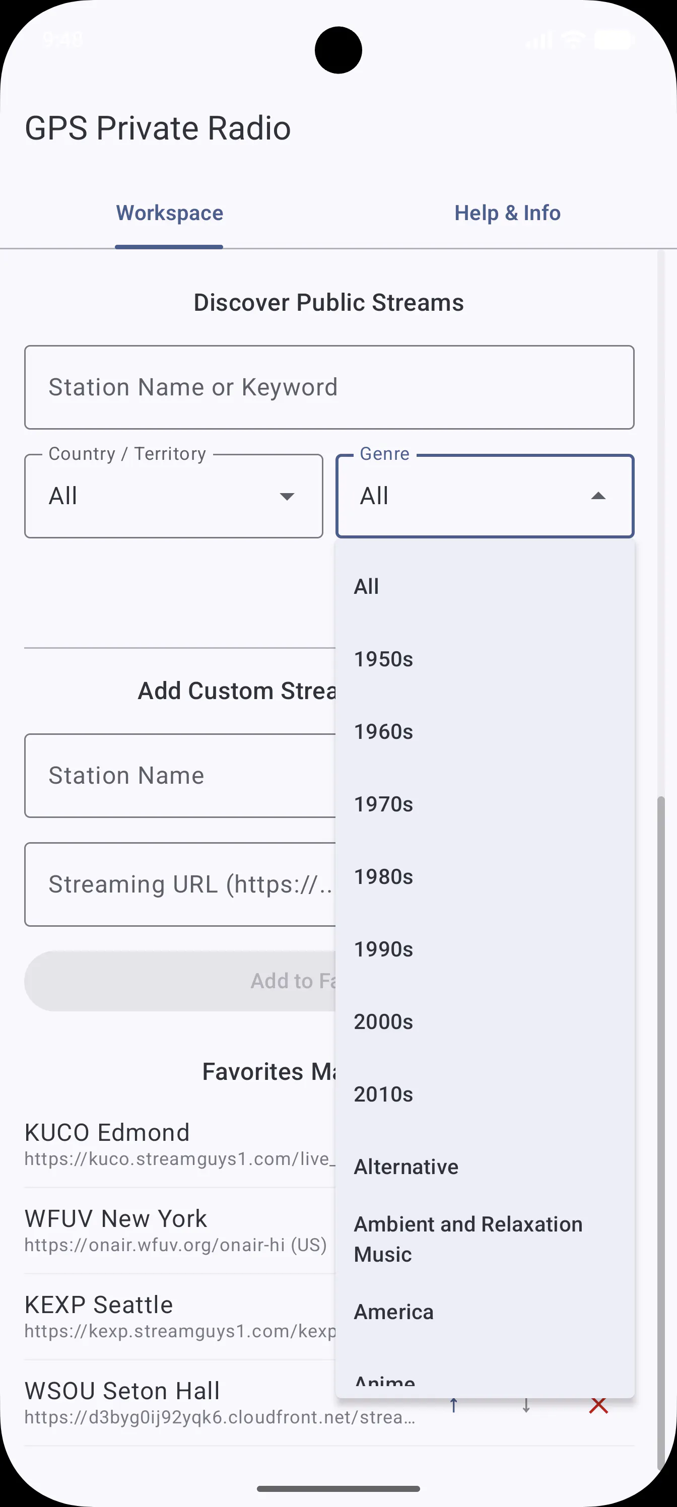 GPS Radio: Private Streamer gallery image