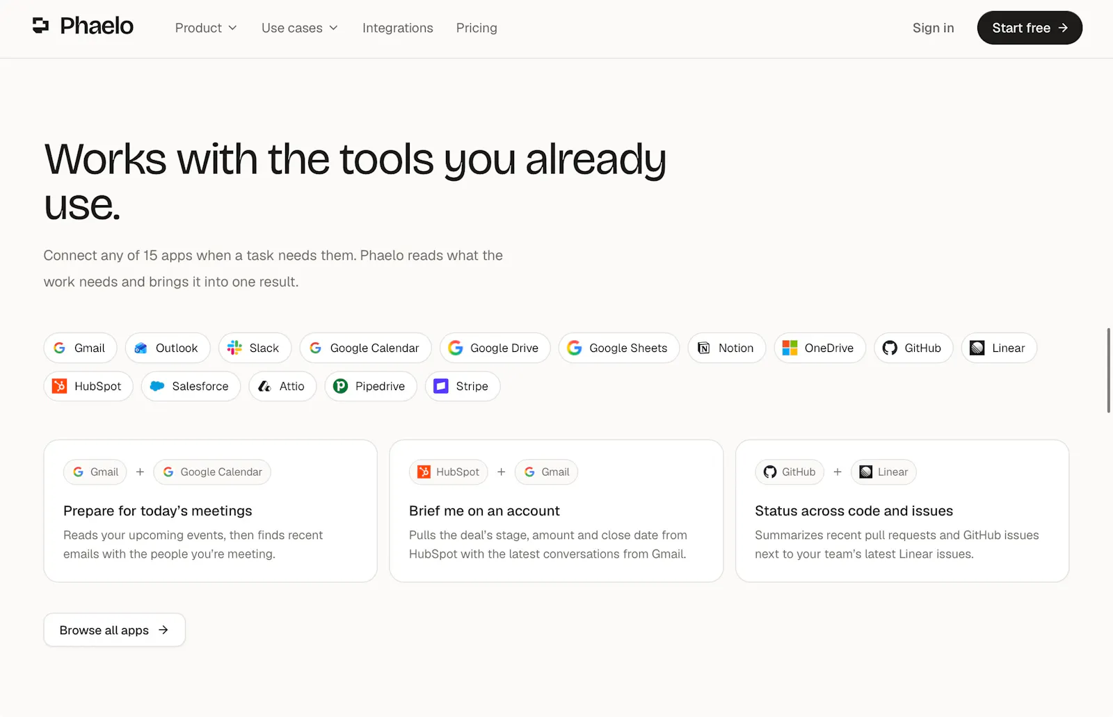 Phaelo screenshot 3