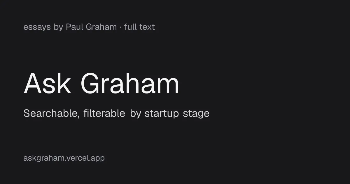 Ask Graham gallery image