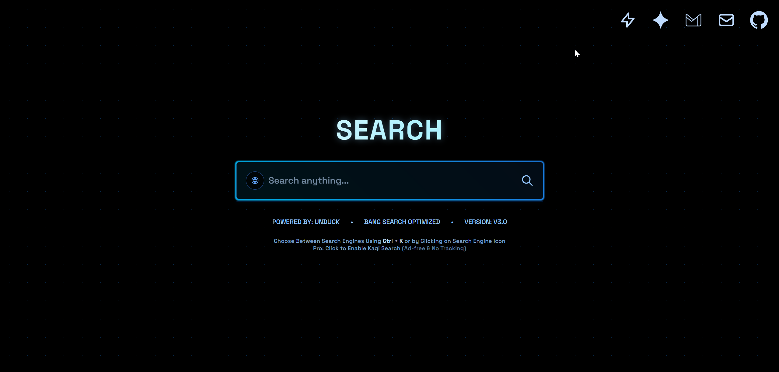 AVS SEARCH - Main product screenshot demonstrating key features and user interface