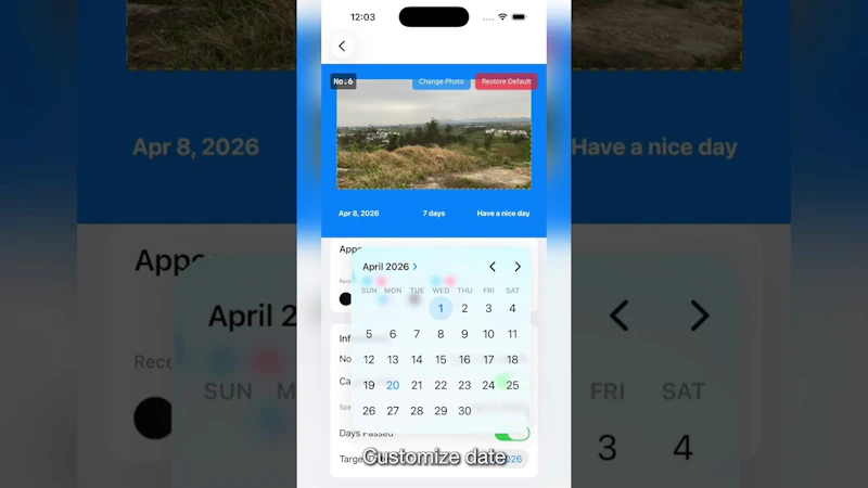 MemoFrame screenshot 1 (video preview)