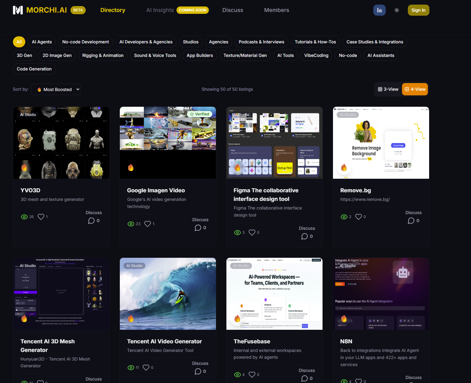 beta.morchi.ai - 크리에이티브를위한 매일 선별 된 AI 도구 미디어 2