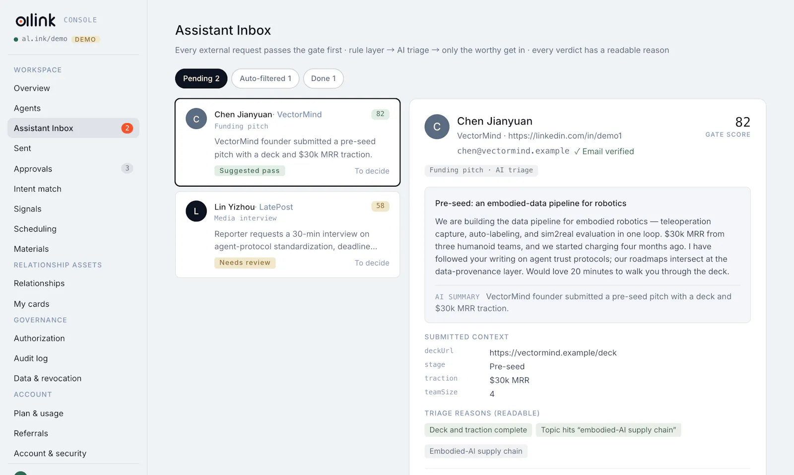 alink screenshot 5