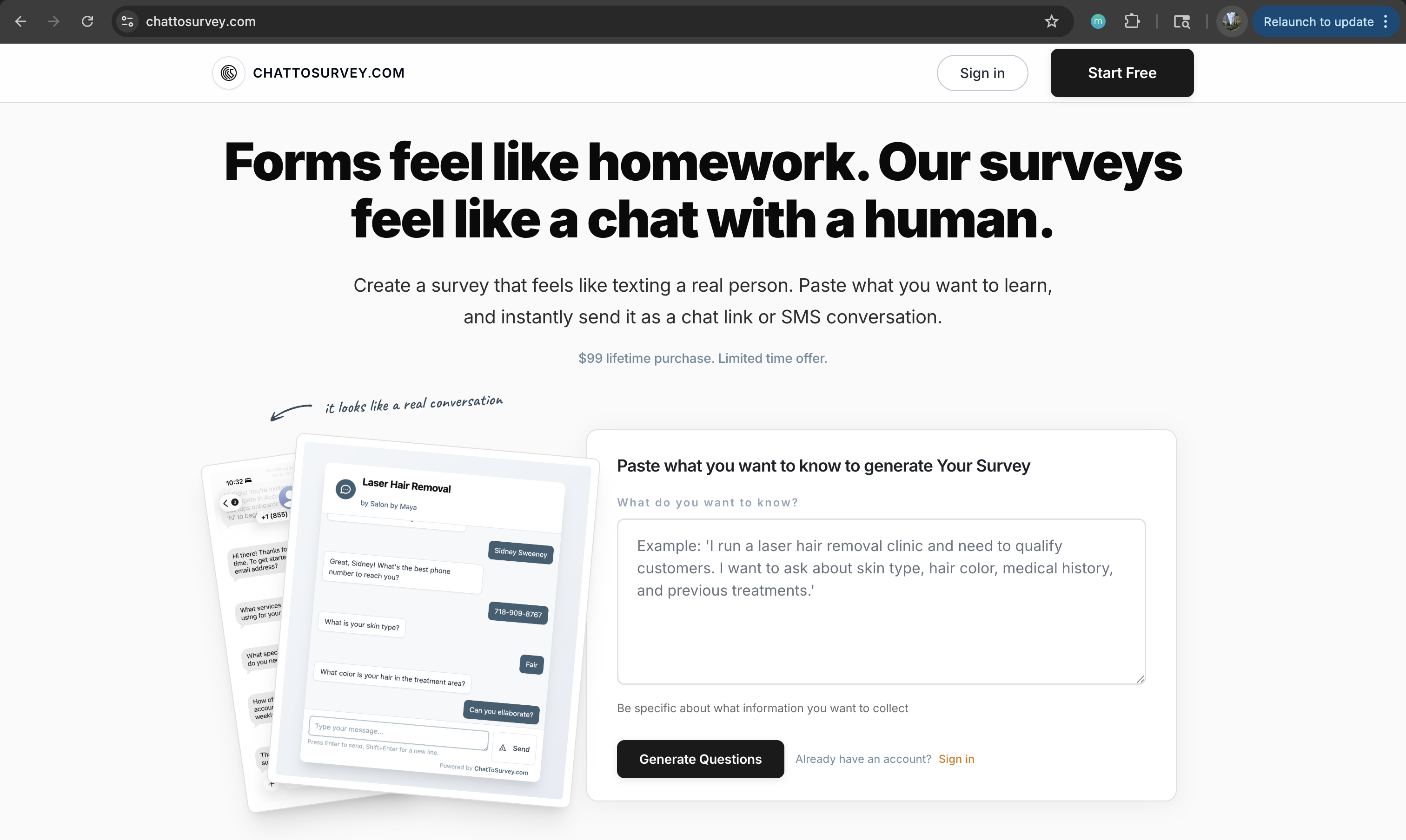 Chat To Survey gallery image