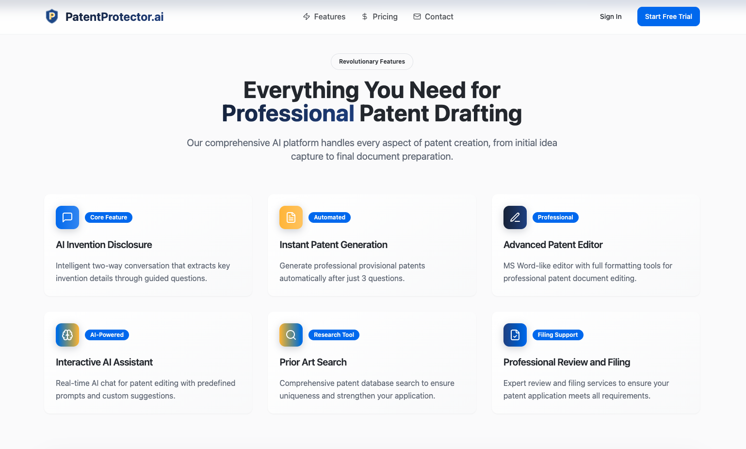 PatentProtector.ai - Screenshot 2 preview