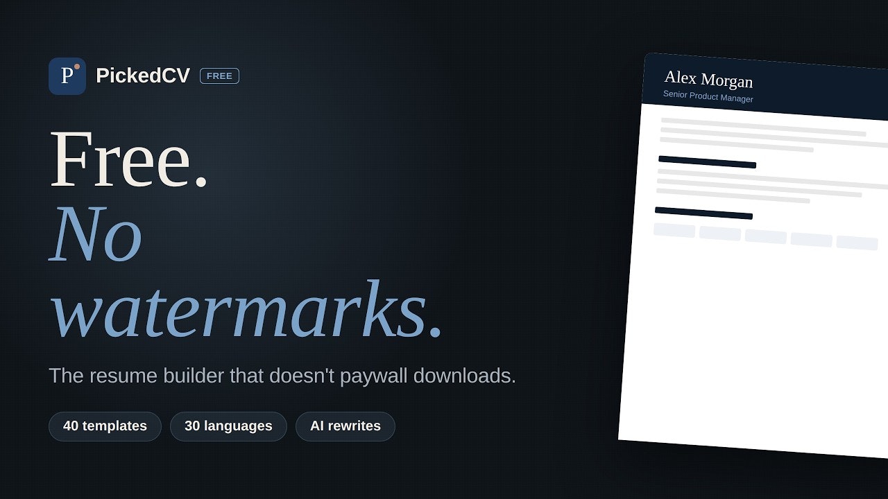 PickedCV gallery image