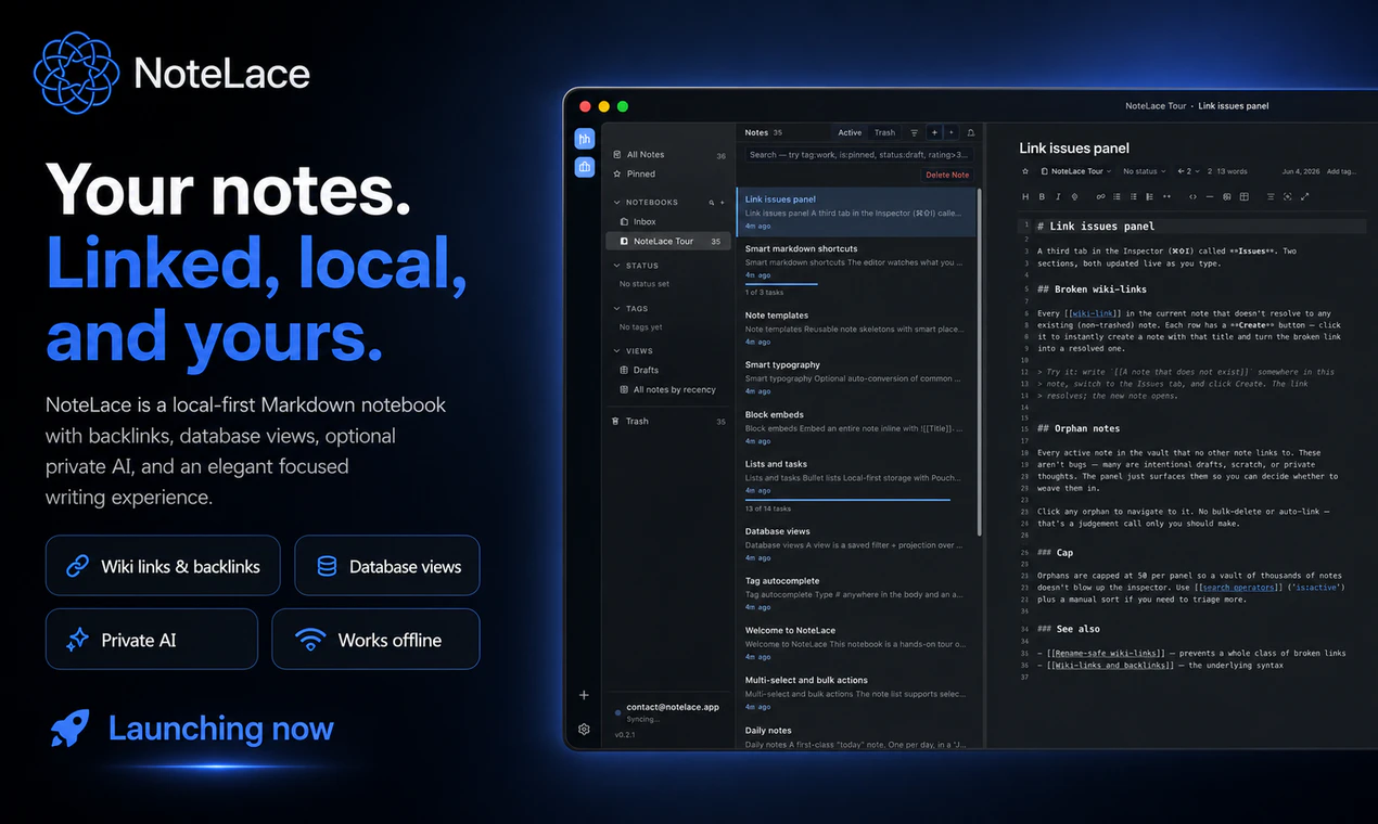 Notelace  screenshot 3