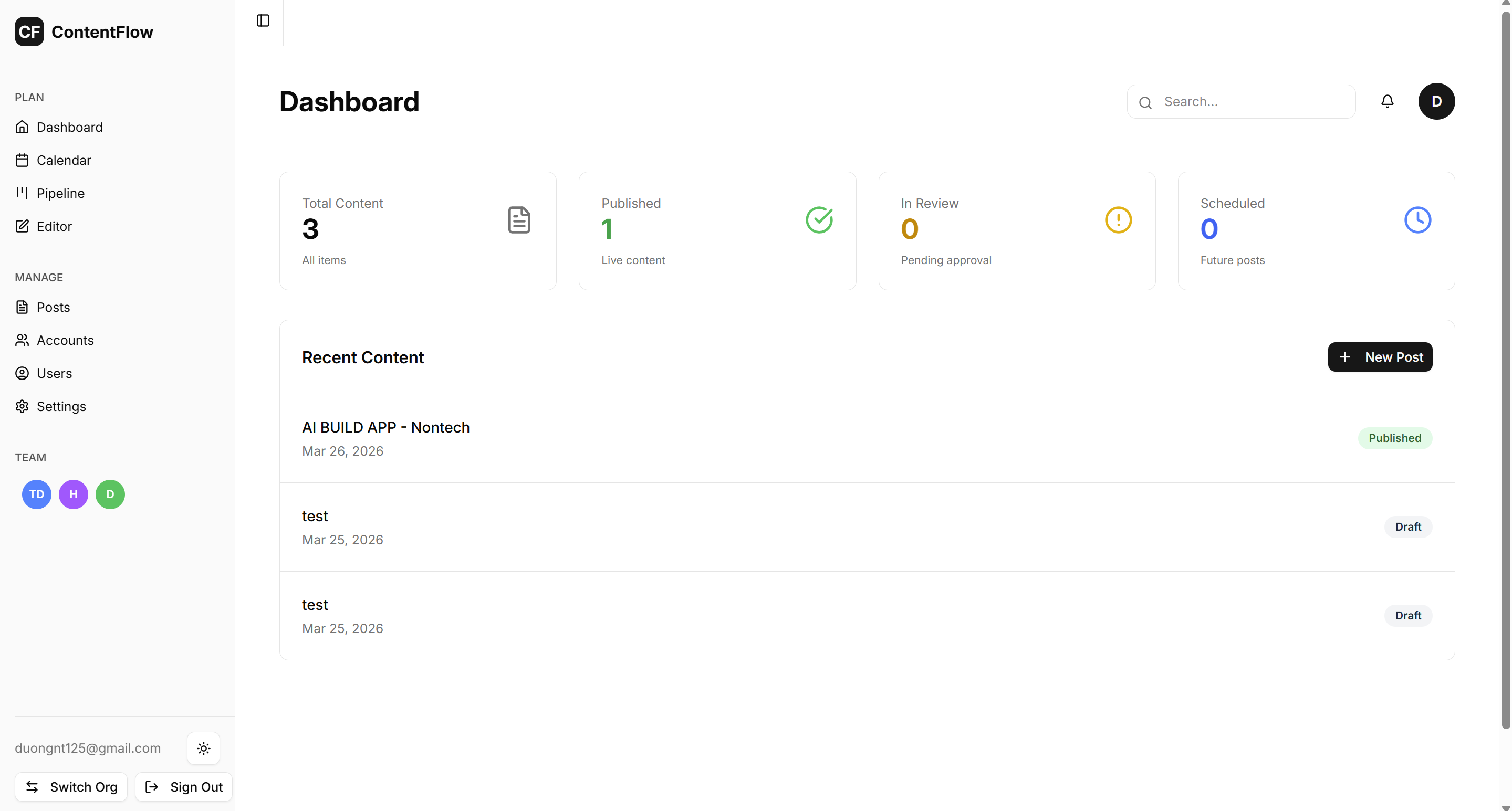 Content Flow gallery image