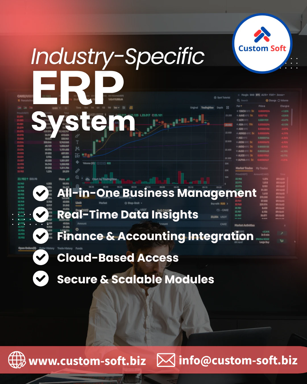 Customised ERP Software by Custom Soft  대표 미리보기