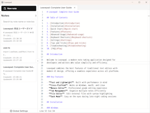 Leavepad gallery image