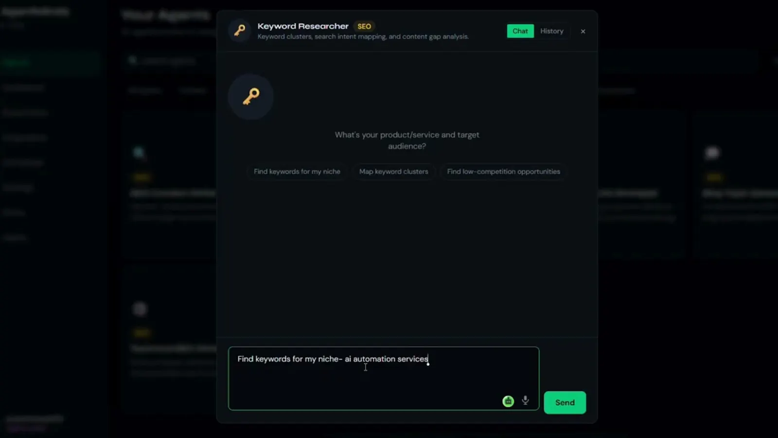 Marketing & Sales: AgentMinds screenshot 1 (video preview)