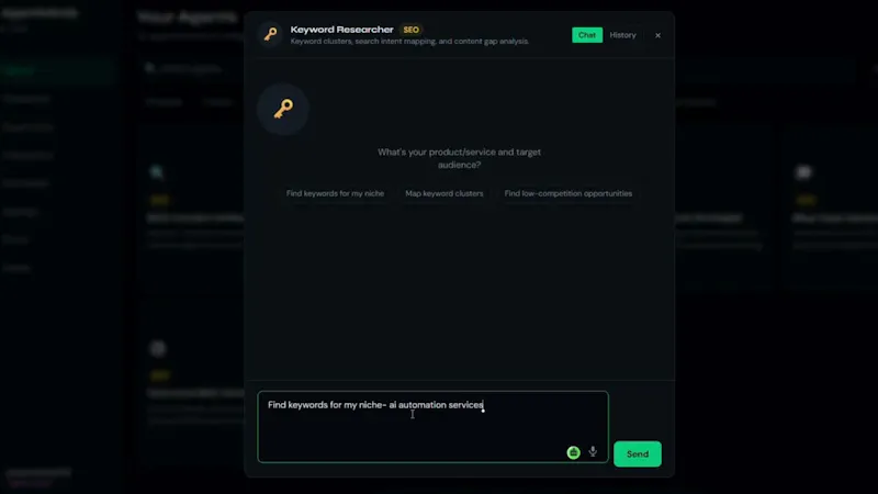 Marketing & Sales: AgentMinds screenshot 1 (video preview)