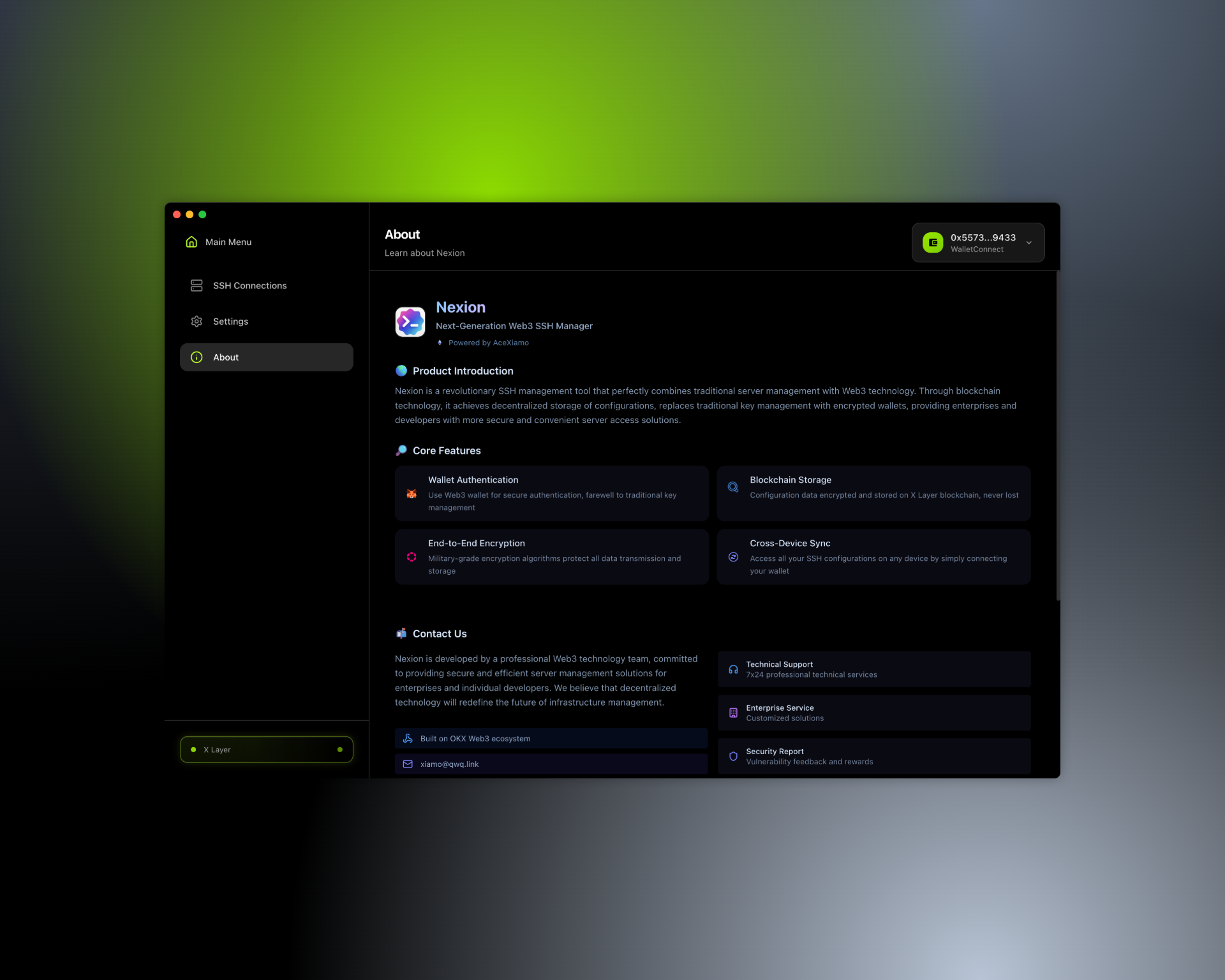 Nexion - Next-Gen Web3 SSH Manager media 3