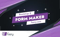 Free, Online Form Maker for Bootstrap 5 media 1