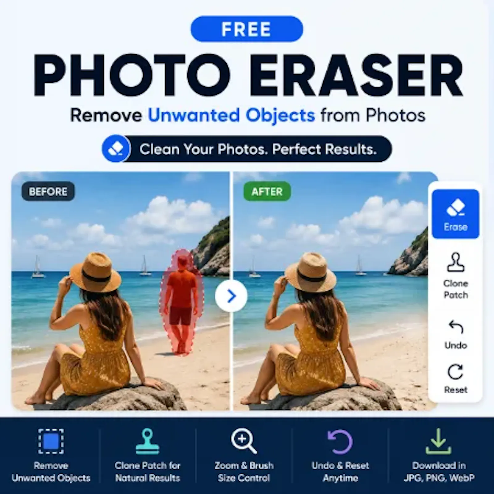 Free Photo Eraser screenshot 1