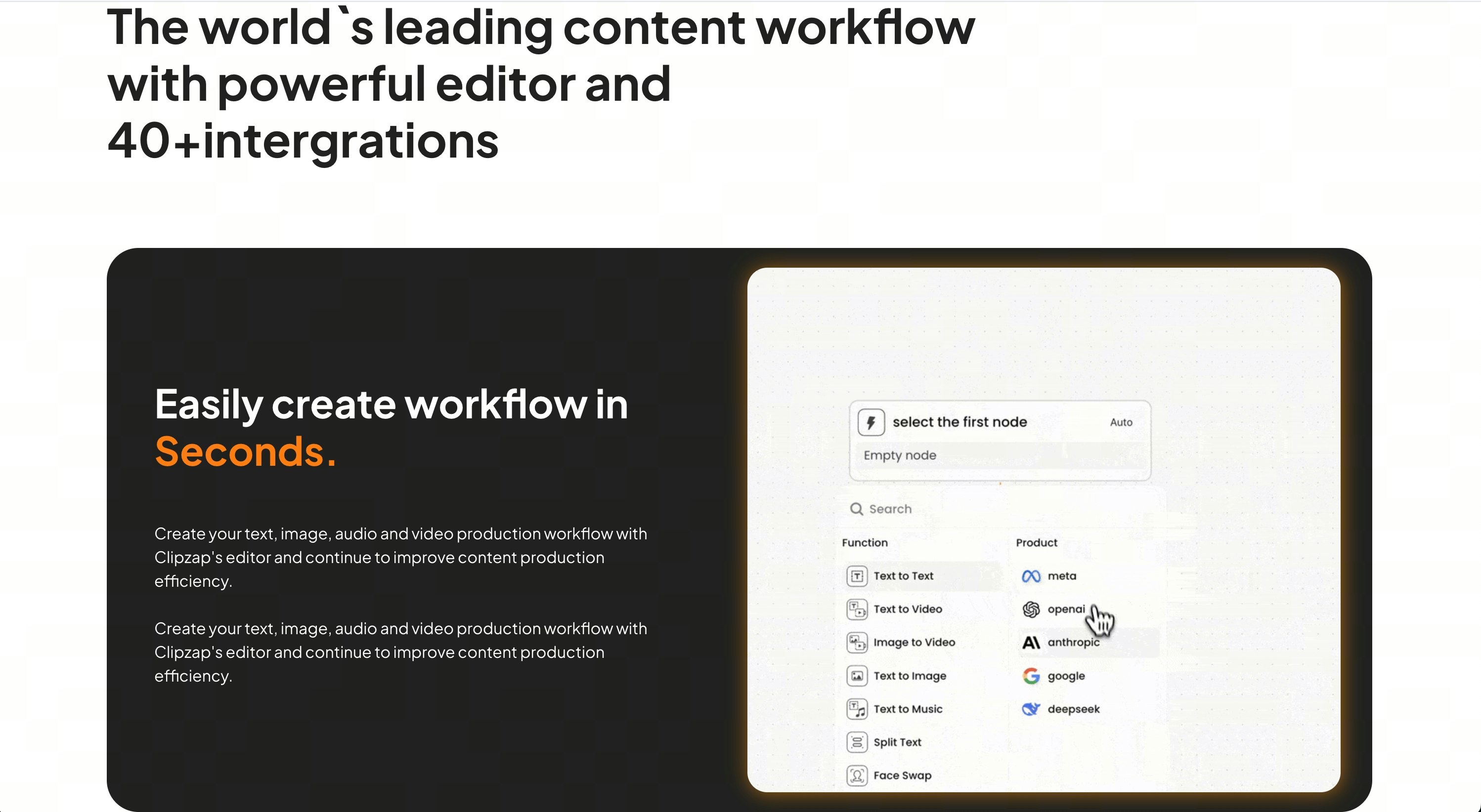 Clipzap Ai — screenshot 2 showing tool features and UI