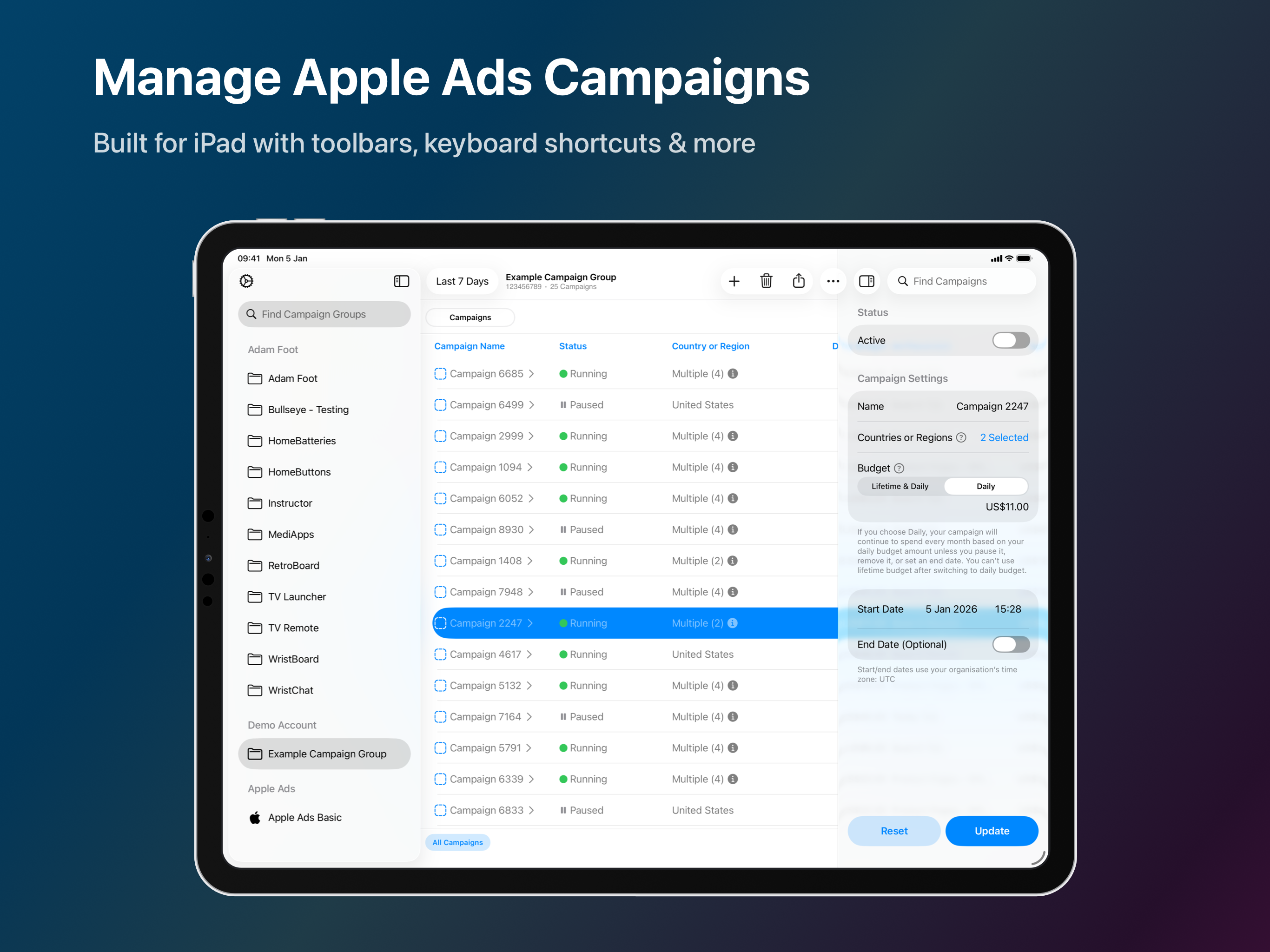Bullseye - Apple Ads Manager gallery image
