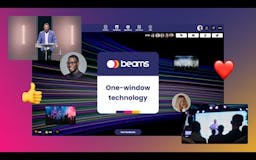 Beams Virtual Event Platform media 1