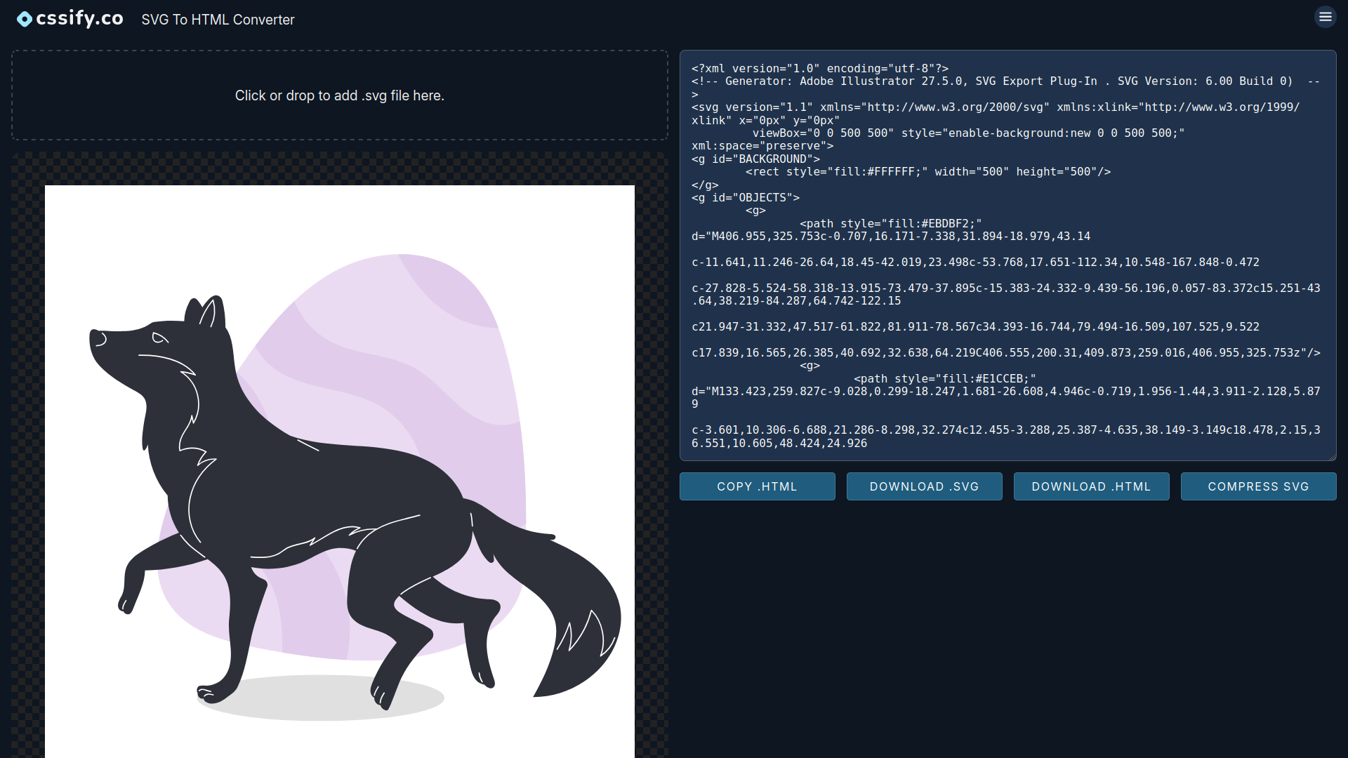 Free CSS Tools | CSSify.co gallery image