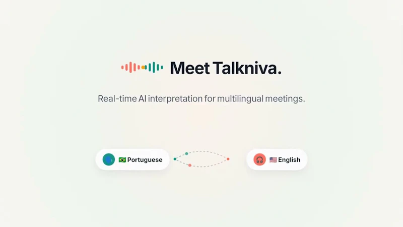 Talkniva screenshot 1 (video preview)