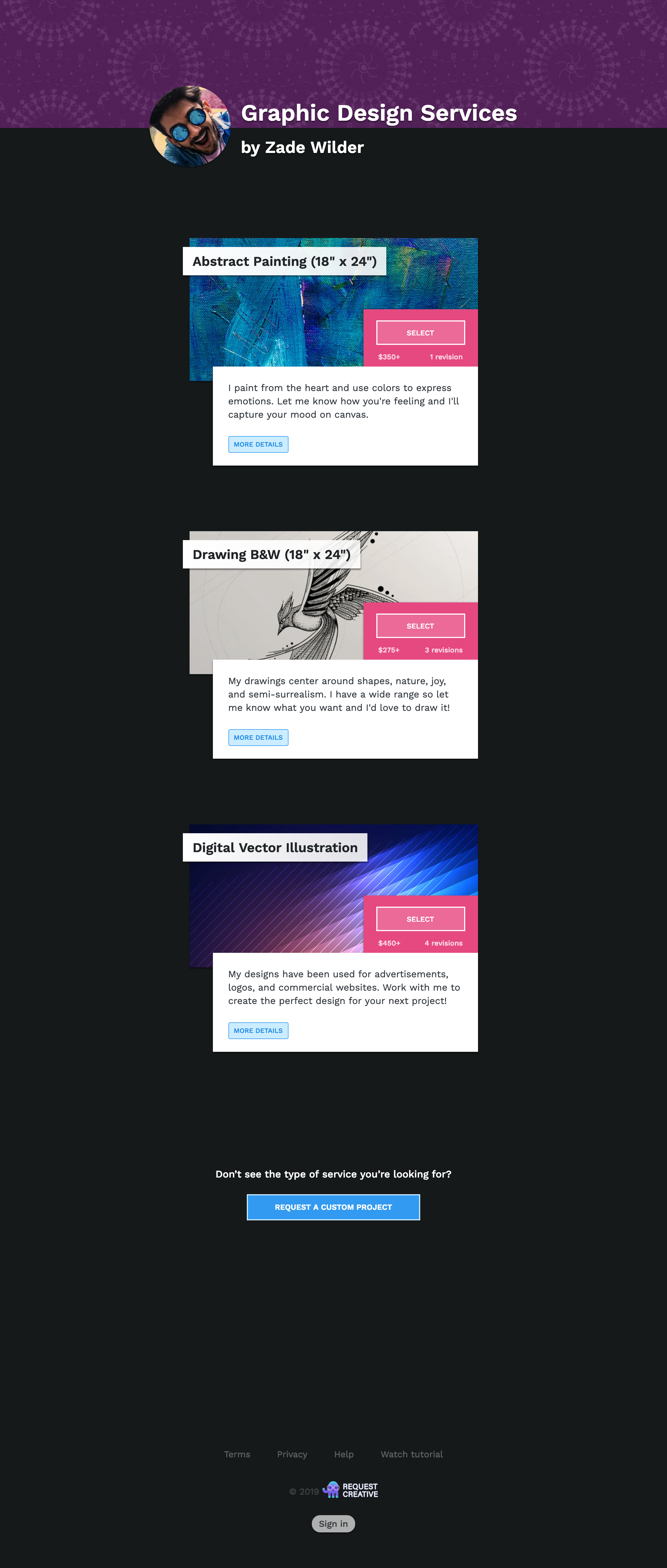 RequestCreative gallery image