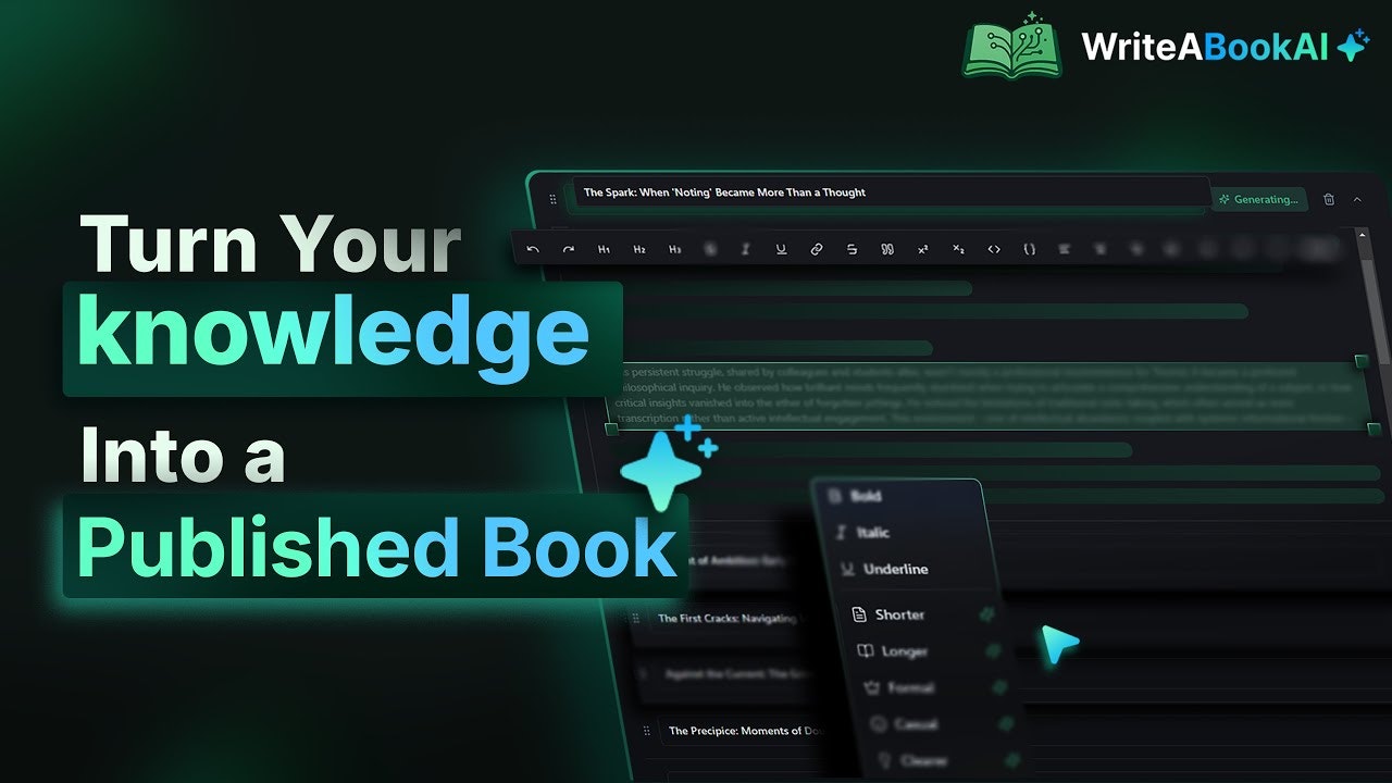 WriteABookAI gallery image