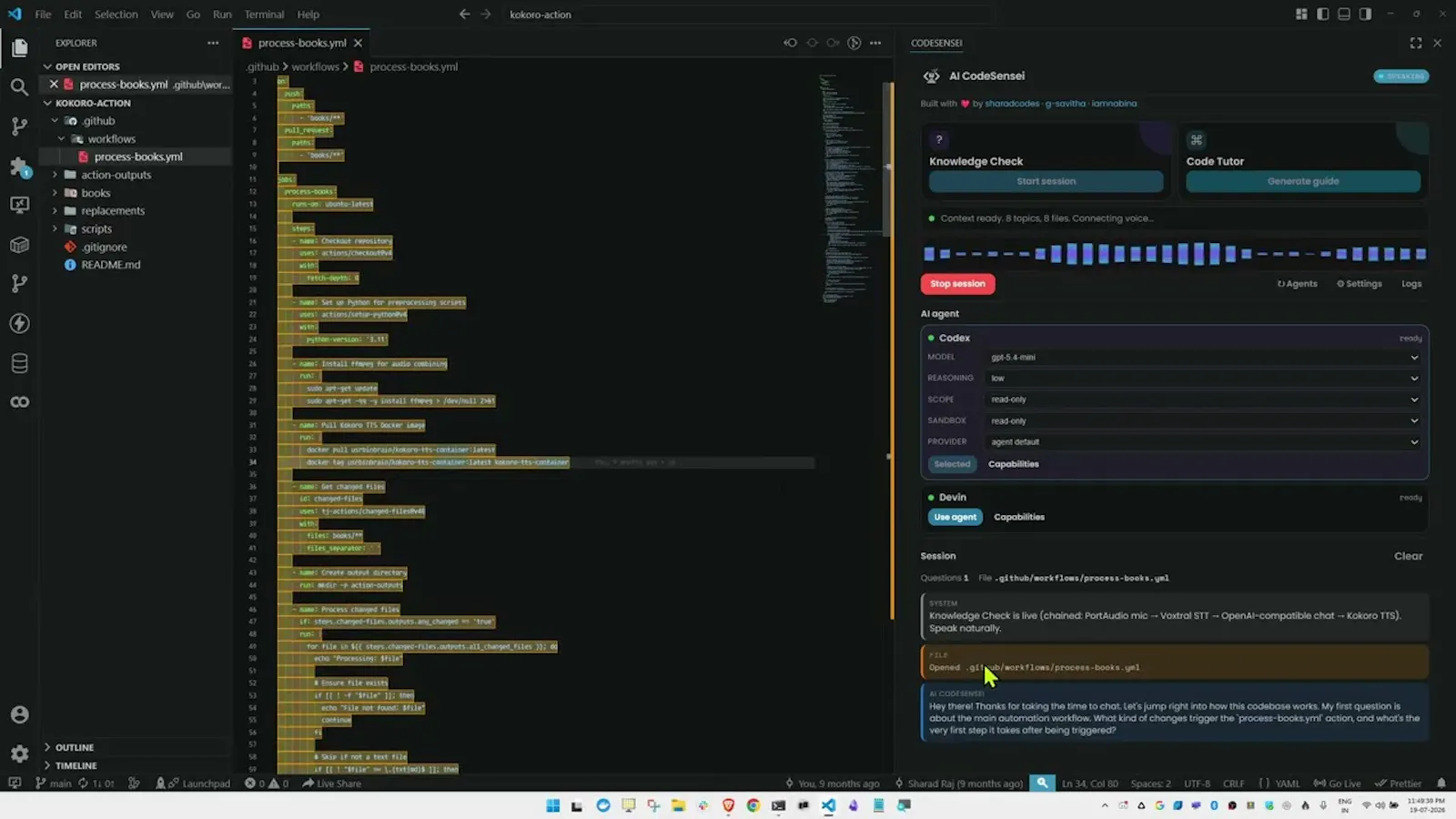 AI CodeSensei screenshot 1 (video preview)