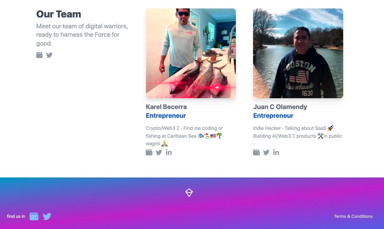 Support with Crypto gallery image