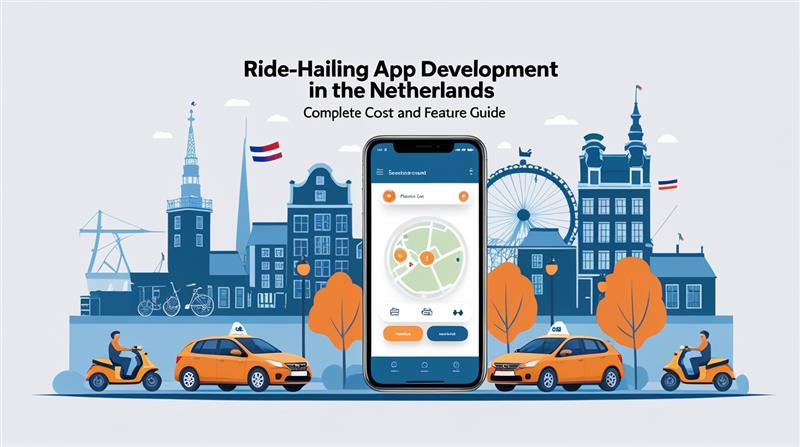 Ride-Hailing App Development Netherlands - Main product screenshot demonstrating key features and user interface