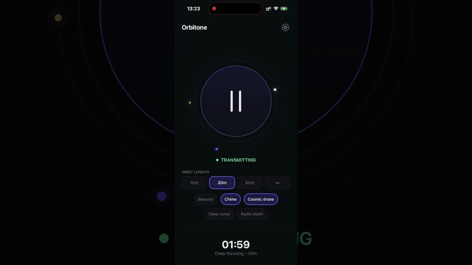 Orbitone screenshot 1 (video preview)