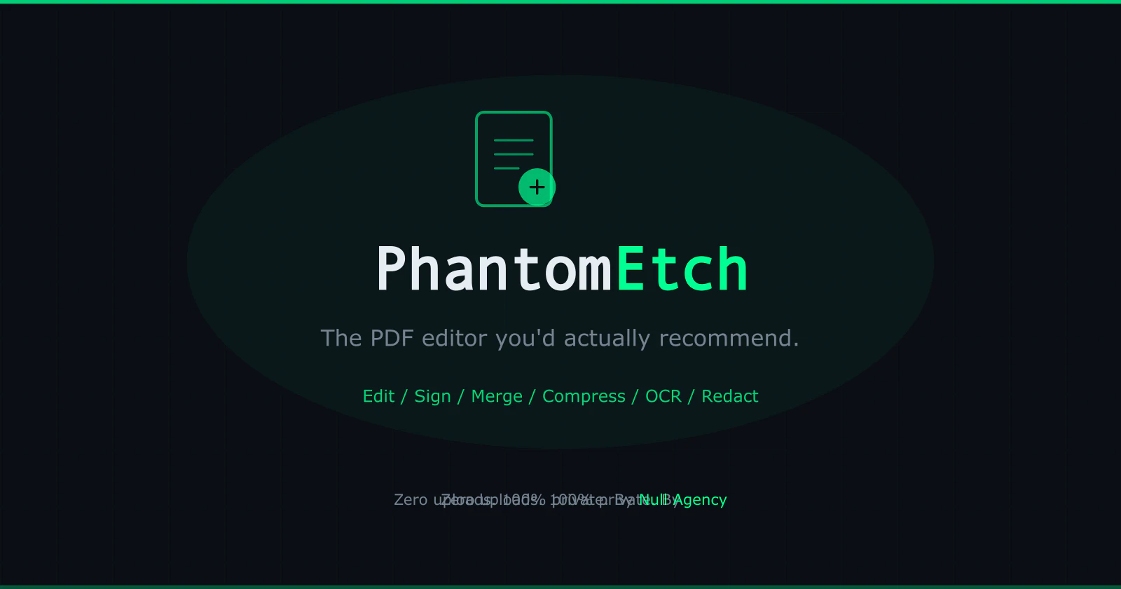 PhantomEtch — PDF Editor screenshot 1