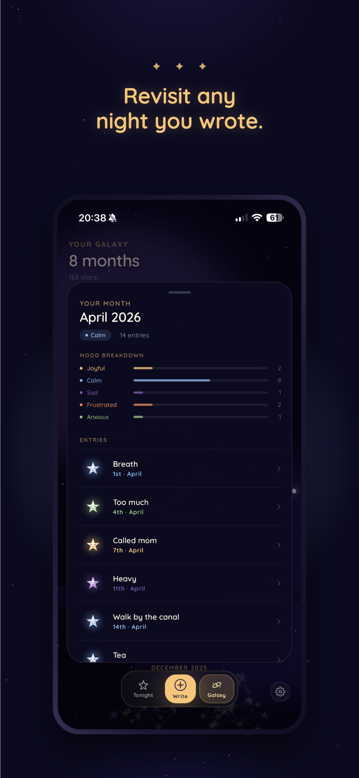 Stellar: Night Sky Journal gallery image