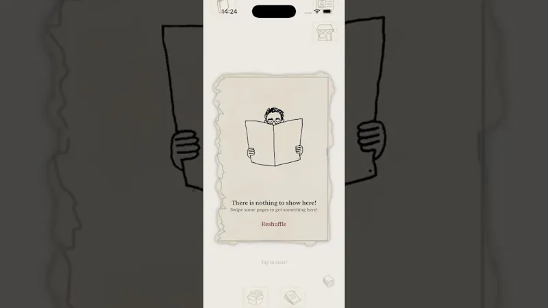 Tiny Reads screenshot 1 (video preview)