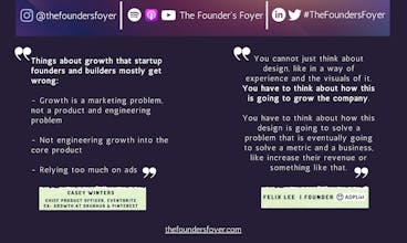 The Founder's Foyer with Aishwarya Ashok gallery image