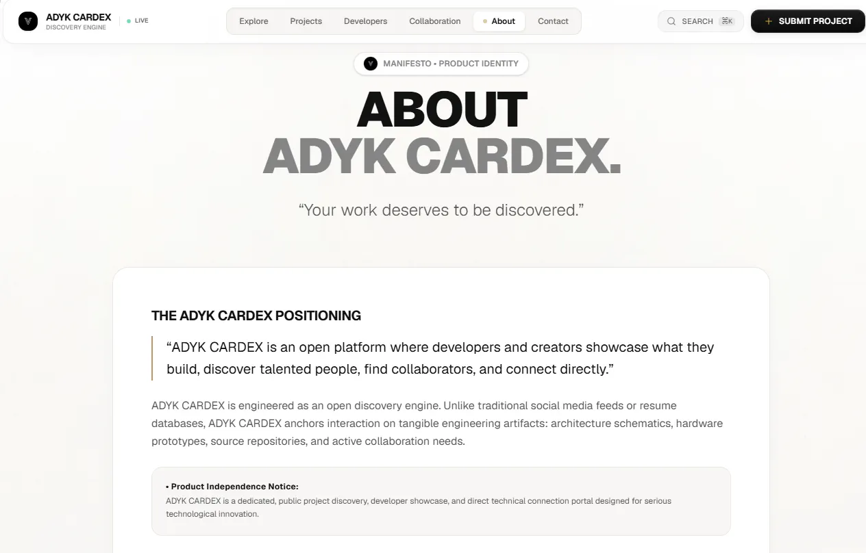 ADYK CARDEX gallery image