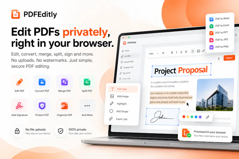 PDFEditly screenshot 2