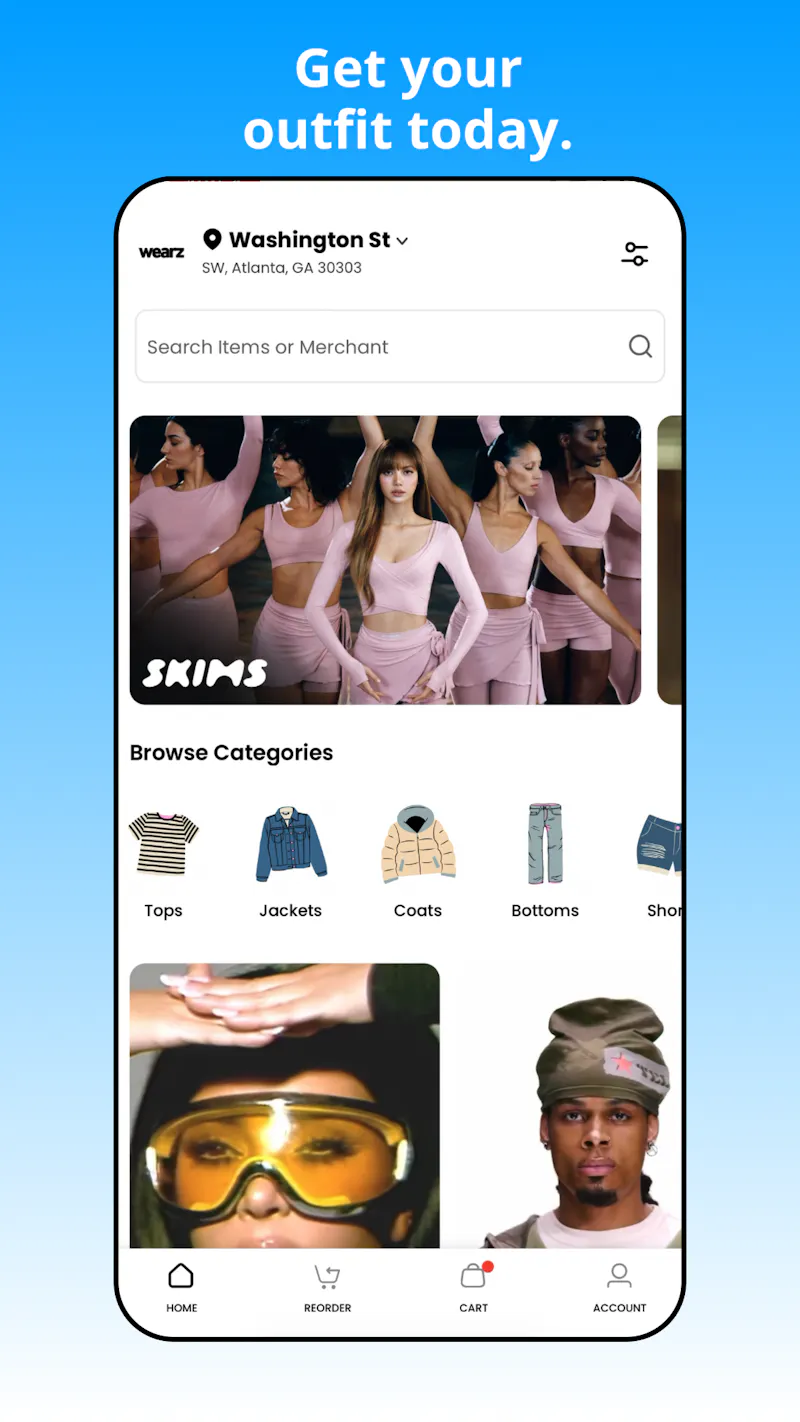 Wearz screenshot 2